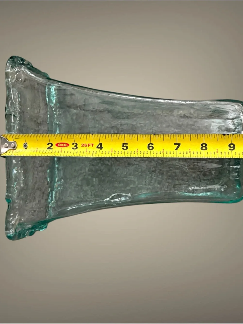 Vidrios San Miguel Studio 100% Recycled Glass Iceburg 9.5 Inch - Blown Glass